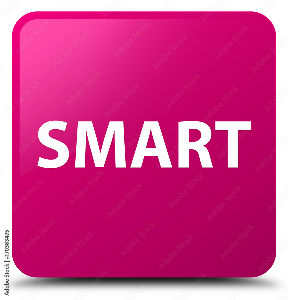 Smart pink square button Smart pink square button