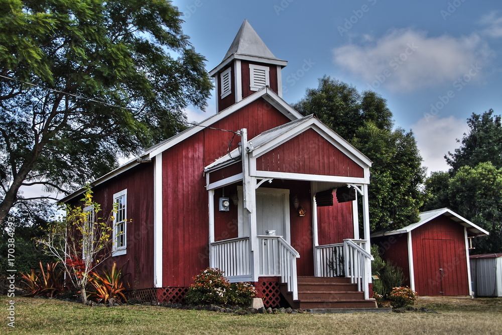 Red Church - Kauai Red Church - Kauai