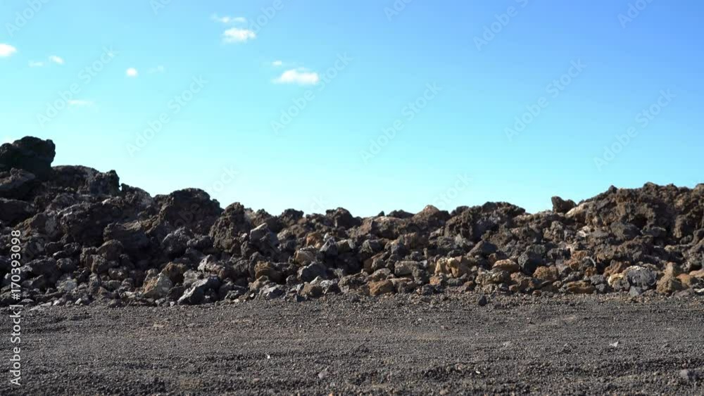 Woman cycling riding bicycle on mountain trail riding mountain bike. Sporty woman cyclist biking in nature. Active fitness girl living healthy lifestyle.