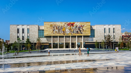 The National Historical Museum in Tirana. Albania 