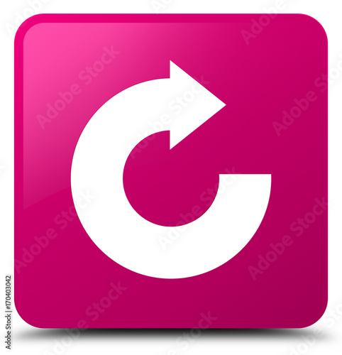 Free Download Reply arrow icon pink square button - GFXLoad