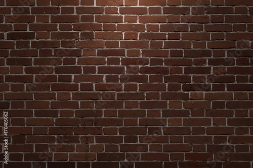 Darck brick wall