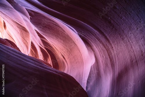 Antelope Canyon, Arizona, smooth rock texture
