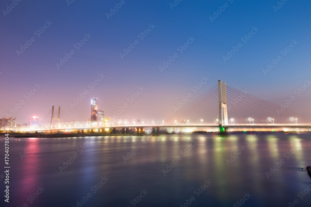 the night of modern bridge,