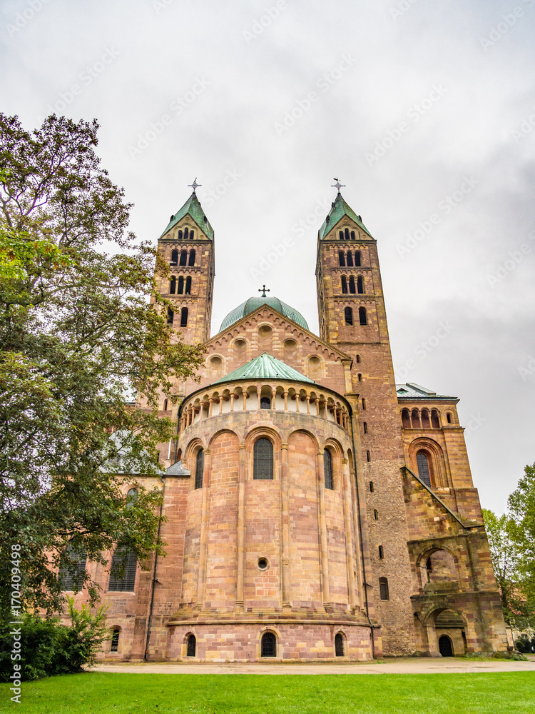 Speyer Cathedral in Germany. The Speyer Cathedral is a UNESCO World Heritage Site.