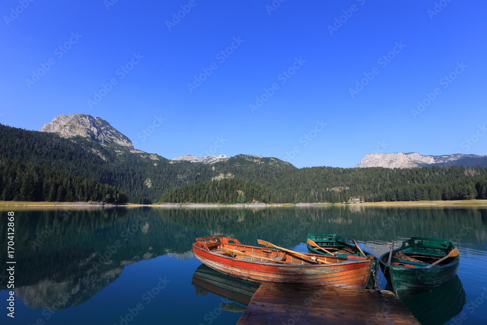 Black Lake in Durmitor National Park, Zabljak, Montenegro