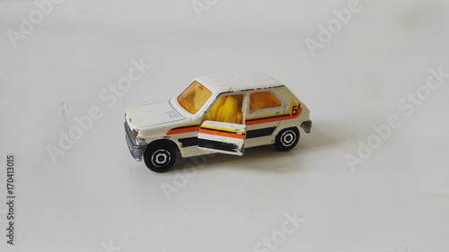 Toy model car renault 5 