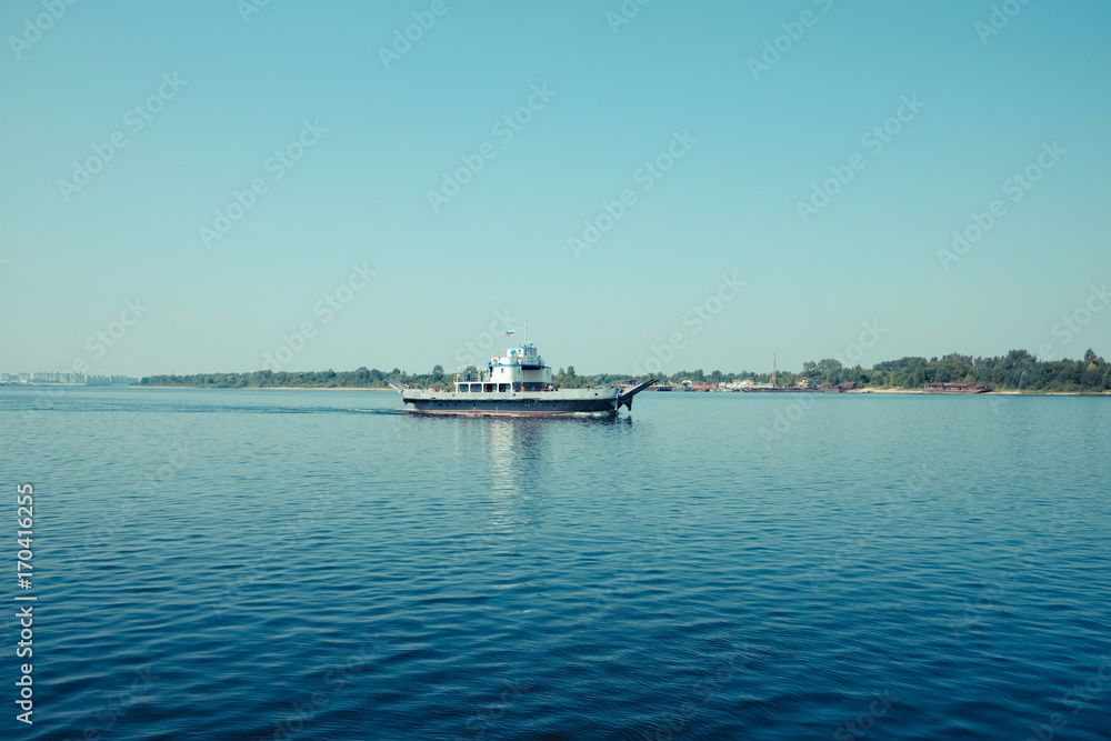 Volga ship transportation