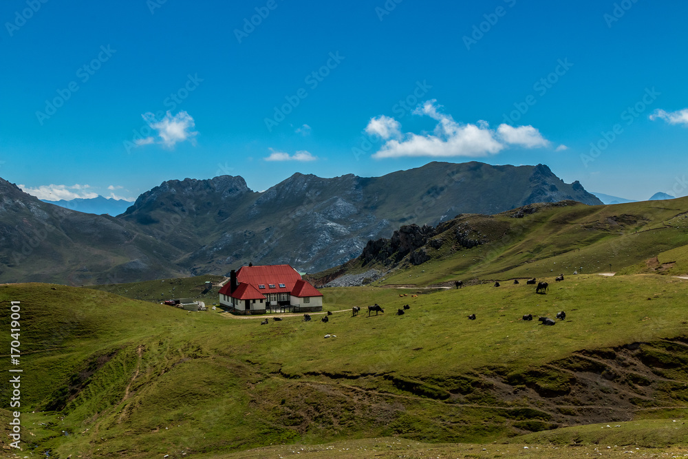 Chalet Real in the National Park of Picos da Europa, Spain