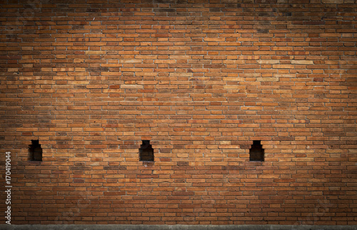 Vintage background of old brick wall design