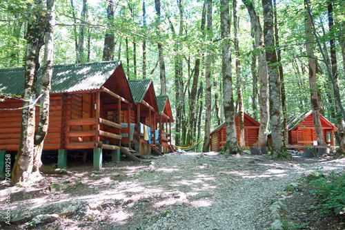 Fototapeta wild cabins