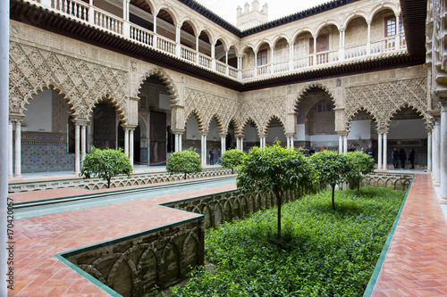 Real Alcazar in Seville, Andalusia