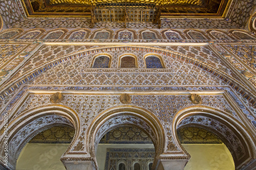 Real Alcazar in Seville, Andalusia