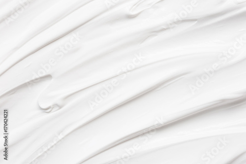 Fototapeta White texture of cream background