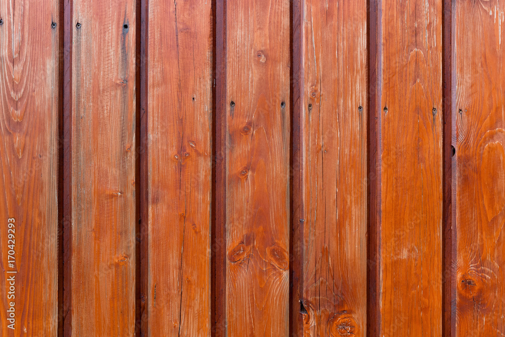 Fototapeta premium Old painted wood wall - texture or background