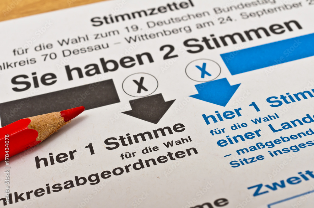 Wahlschein ankreuzen Wahlschein ankreuzen