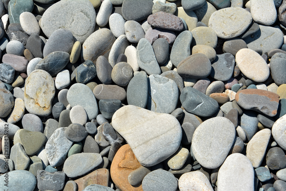 Pebbles on a Beach Pebbles on a Beach