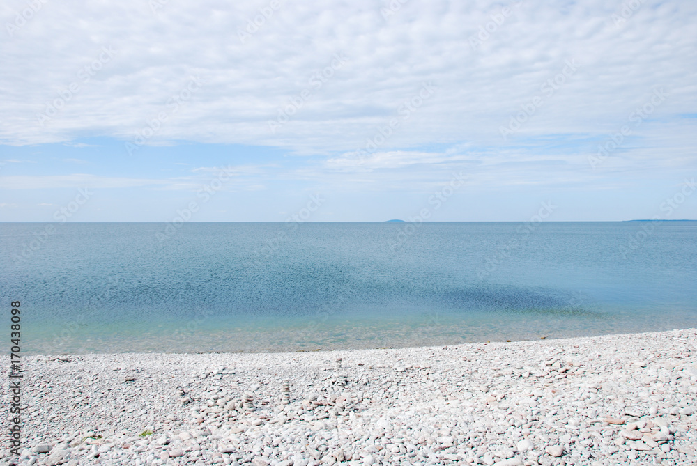 Fototapeta premium Coastal view from the swedish island Oland