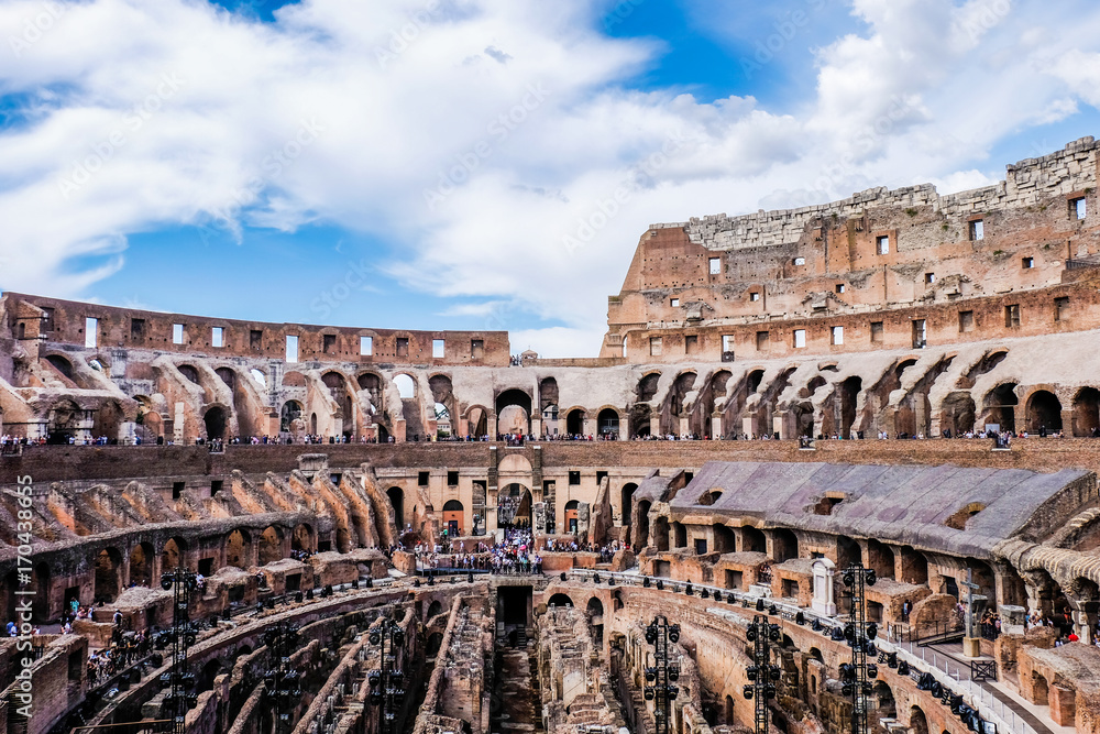 Colosseum from inside - Rome