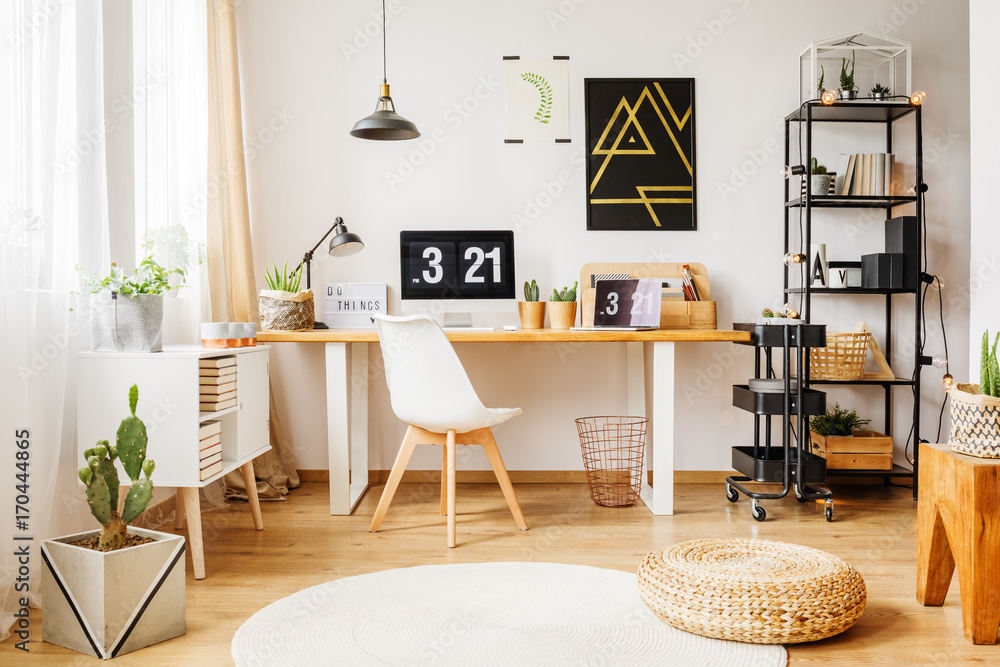 © Photographee.eu - Scandinavian room in contemporary loft © Photographee.eu - Scandinavian room in contemporary loft