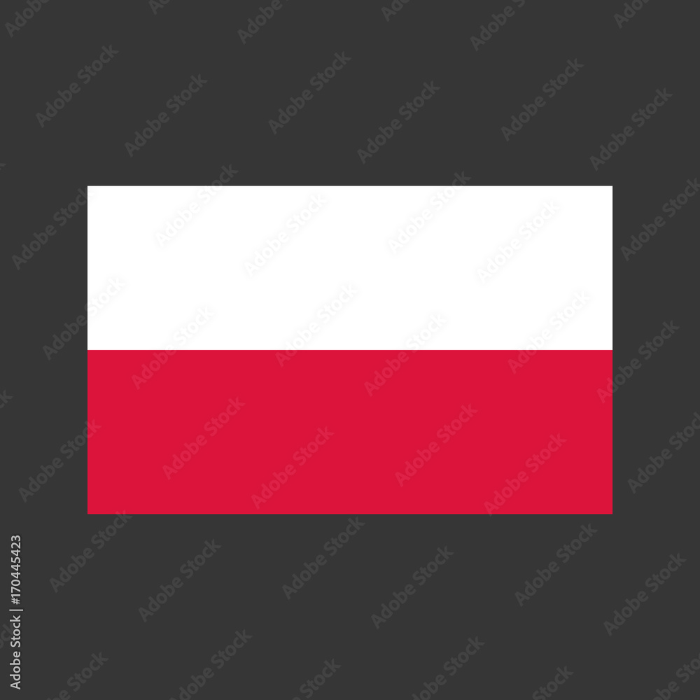 Poland flag illustration