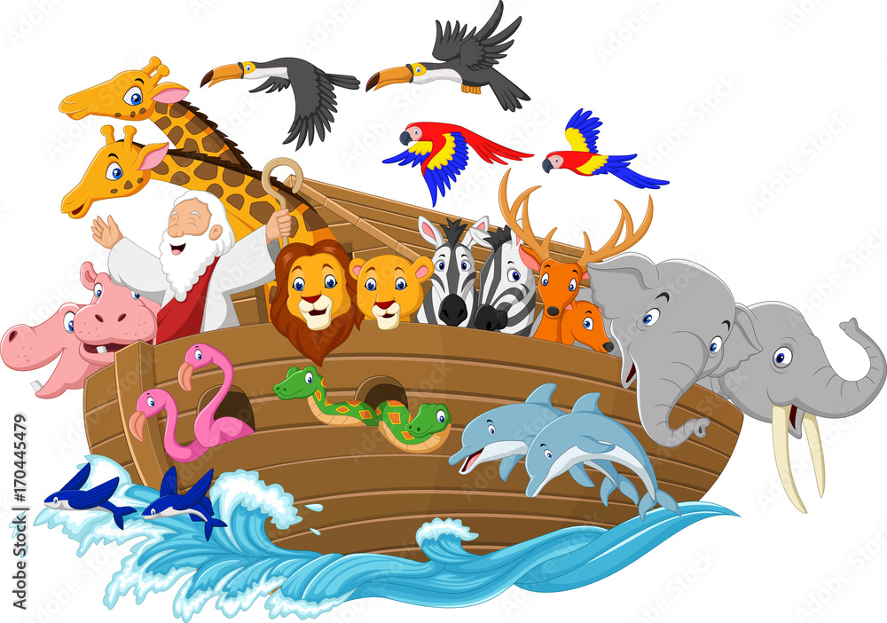 Cartoon Noah's ark Cartoon Noah's ark