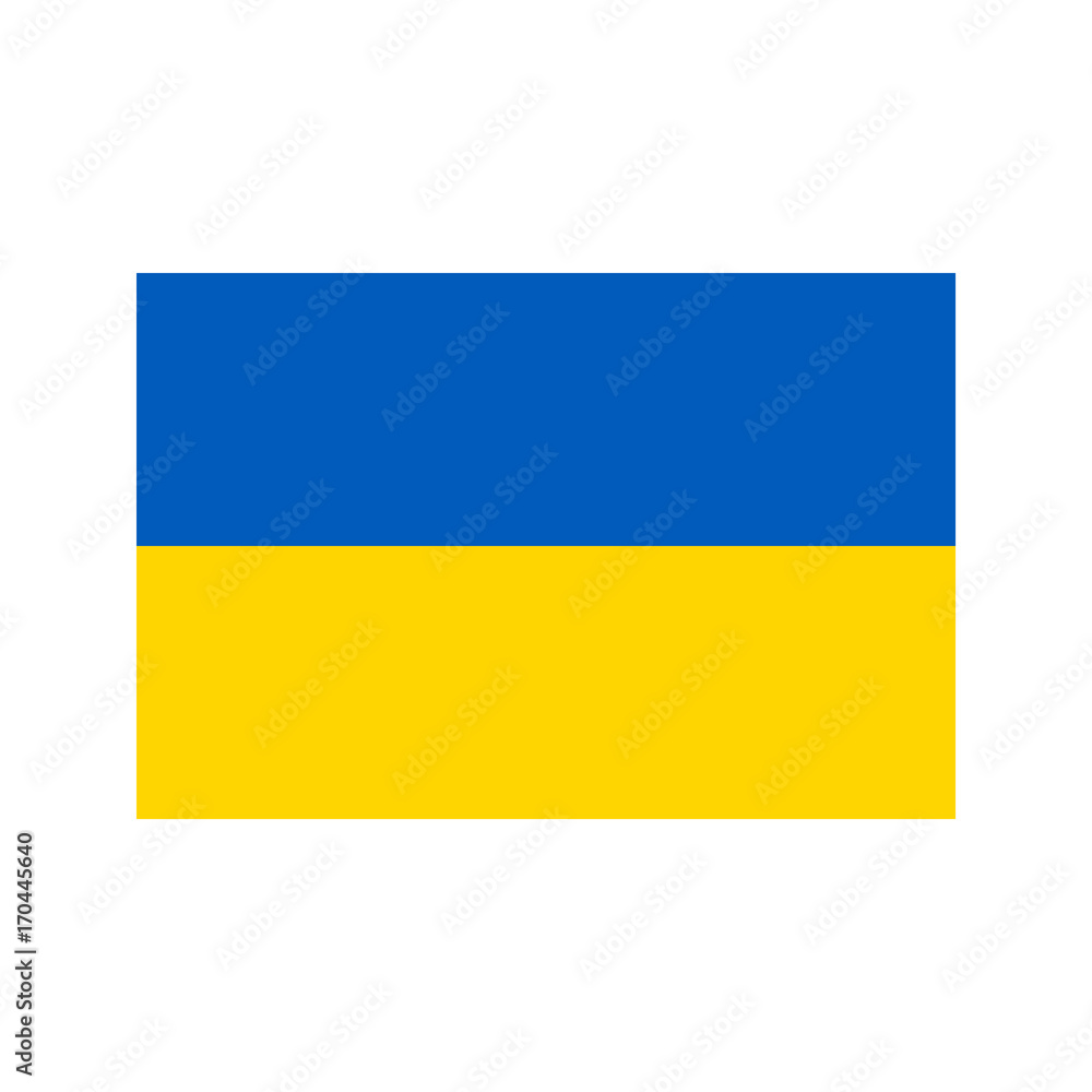Ukraine flag illustration Ukraine flag illustration