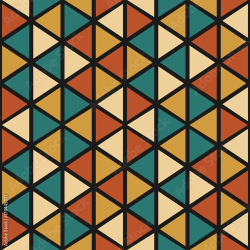 Seamless pattern with geome...