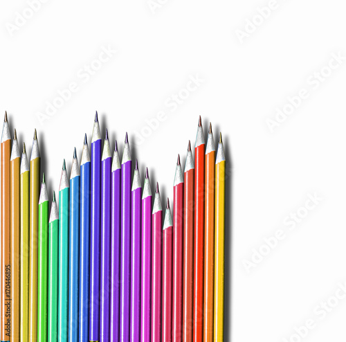 colorful pencil