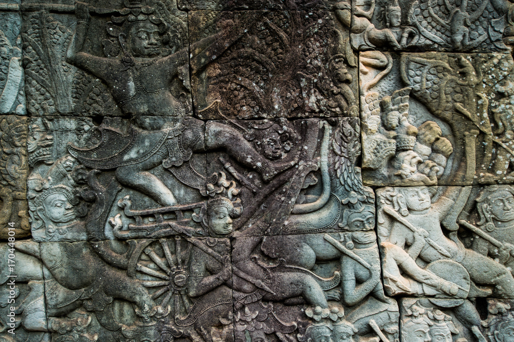 Angkor Wat complex in Cambodia Angkor Wat complex in Cambodia