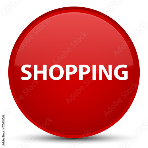 Free Download Shopping special red round button - GFXLoad