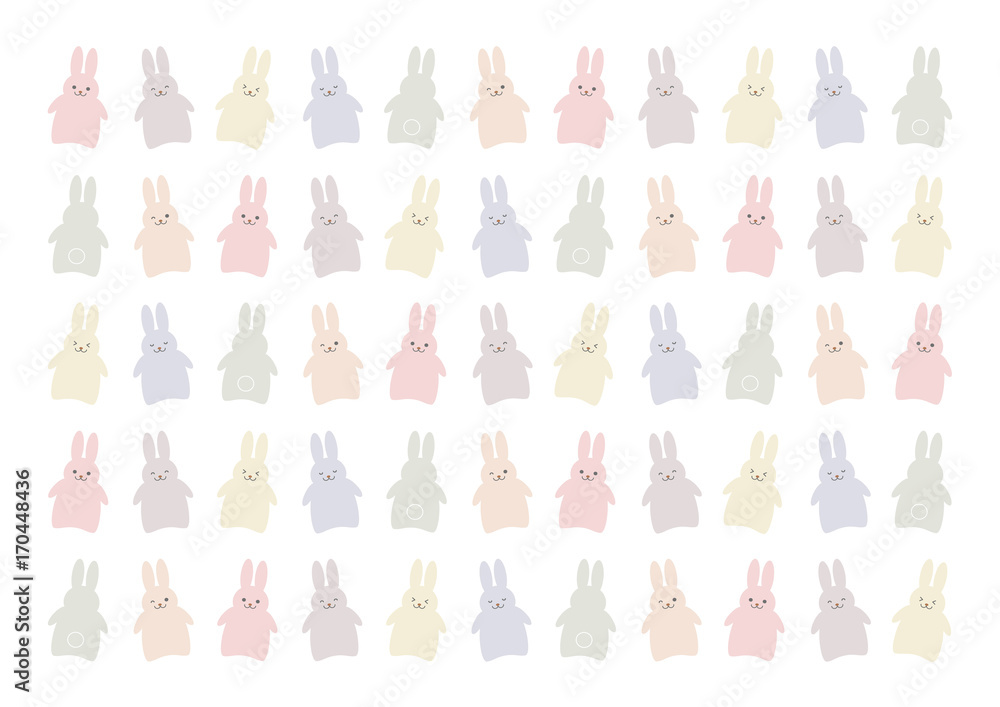うさぎ模様の背景イラスト Stock Vector Adobe Stock うさぎ模様の背景イラスト Stock Vector Adobe Stock