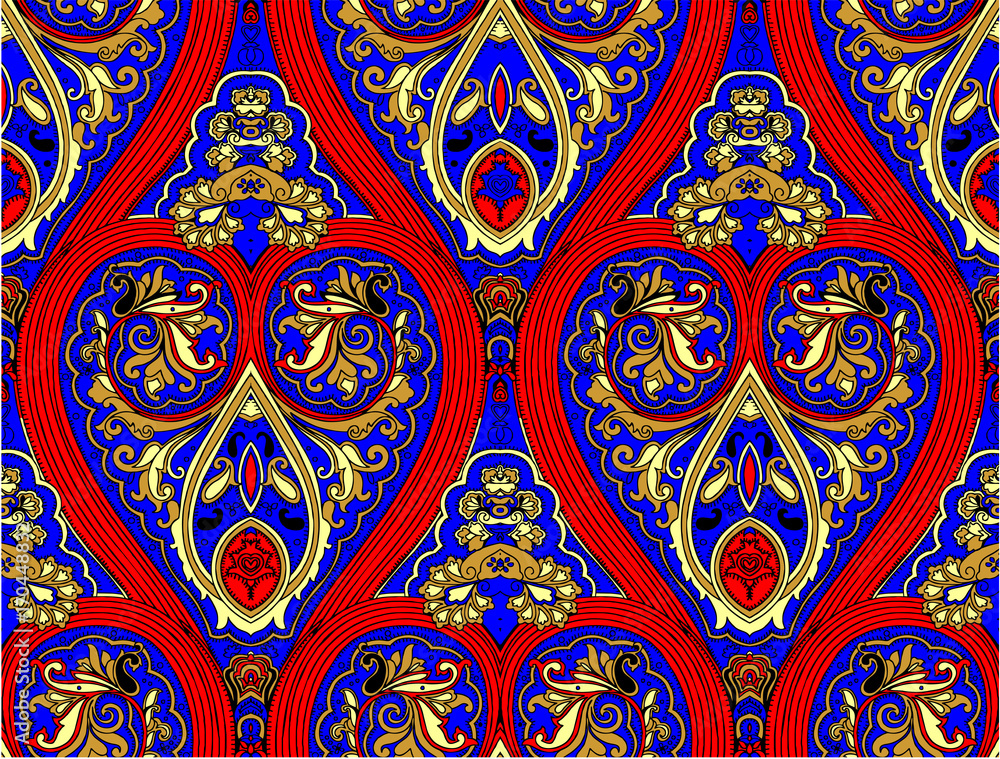 paisley ornamental pattern