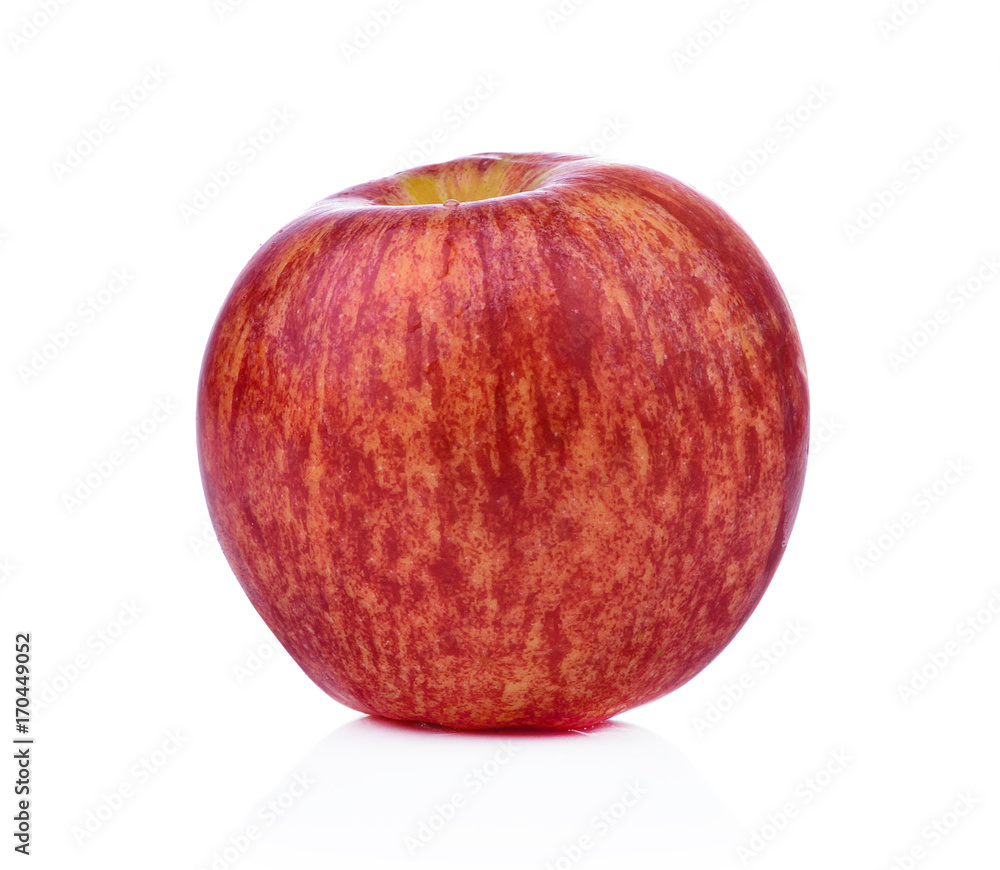 Fresh red apple isolated on white background. Fresh red apple isolated on white background.