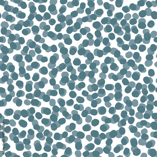 Seamless pattern with dots, circles, spots, points. Fashion trend background for printing on fabric, paper, wrapping