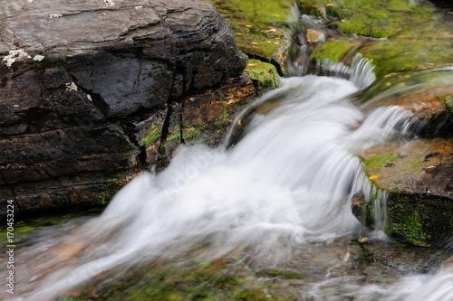 Kleiner Wasserfall  Flatruet  Schweden