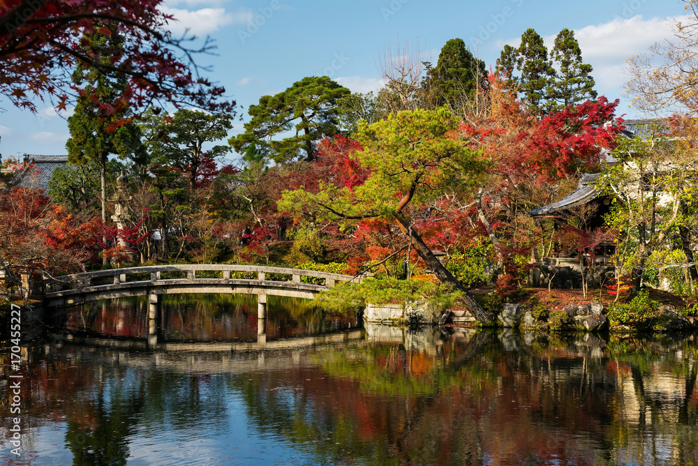 Eikan-do temple with autumn garden, Kyoto