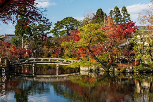 Eikan-do temple with autumn garden, Kyoto