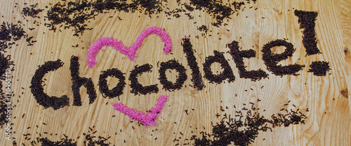 Chocolate love - chocoholics baking, toppings, cakes, sweets and sweets.