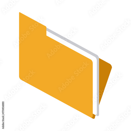 file folder icon image vector illustration design 