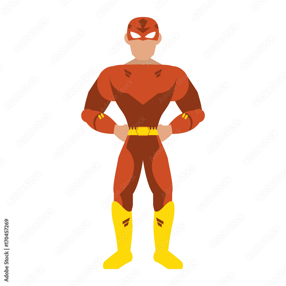 superhero with red uniform avatar icon image vector illustration design superhero with red uniform avatar icon image vector illustration design