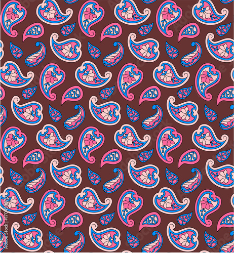 paisley pattern for textile and wrapping use