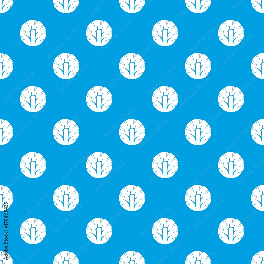 Fresh slice of broccoli pattern seamless blue Fresh slice of broccoli pattern seamless blue