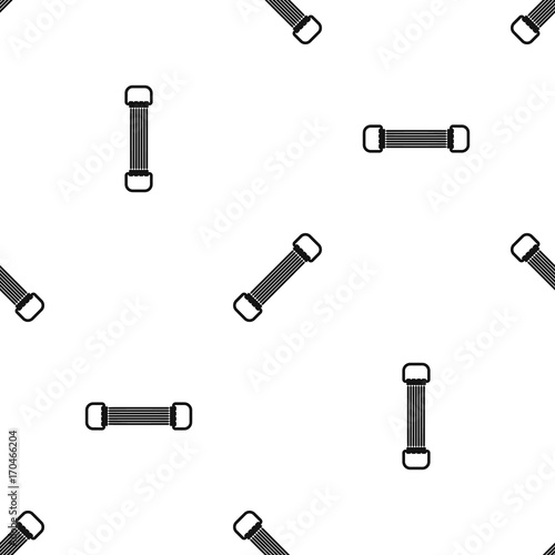 Sports stretchable belt pattern seamless black