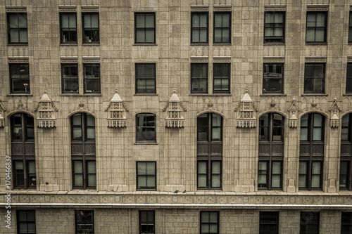 Facade of classic building