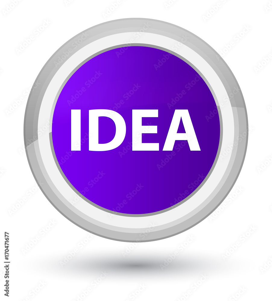 Idea prime purple round button Idea prime purple round button