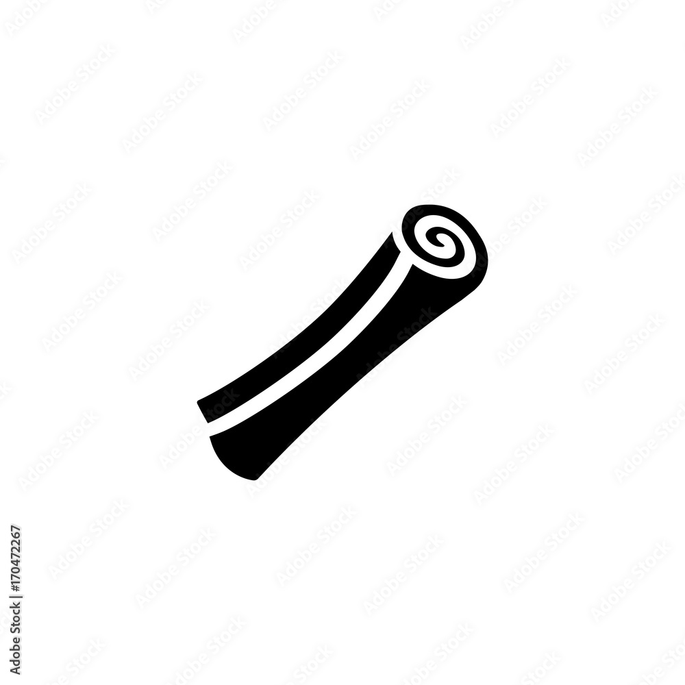 roll certificate icon on white background roll certificate icon on white background