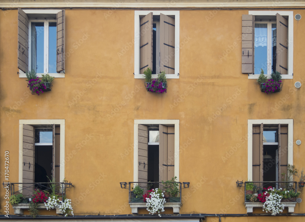 Fototapeta premium Padova windows
