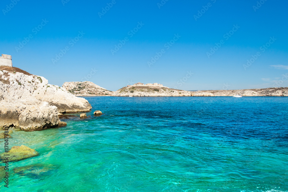 Marseille turquoise sea