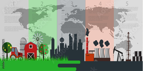 city farm and oil extraction